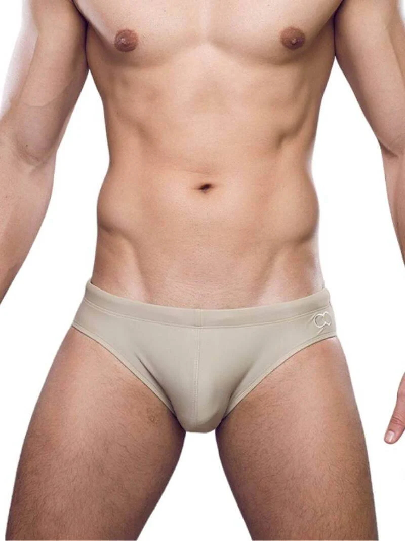 2eros V10 Core Beige Swim Brief - SIZE LARGE