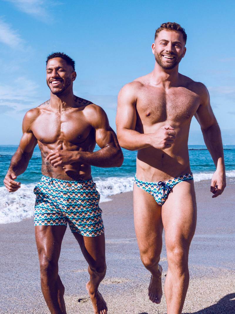 2eros Chevy Blue Bondi Swim Short - Image 3