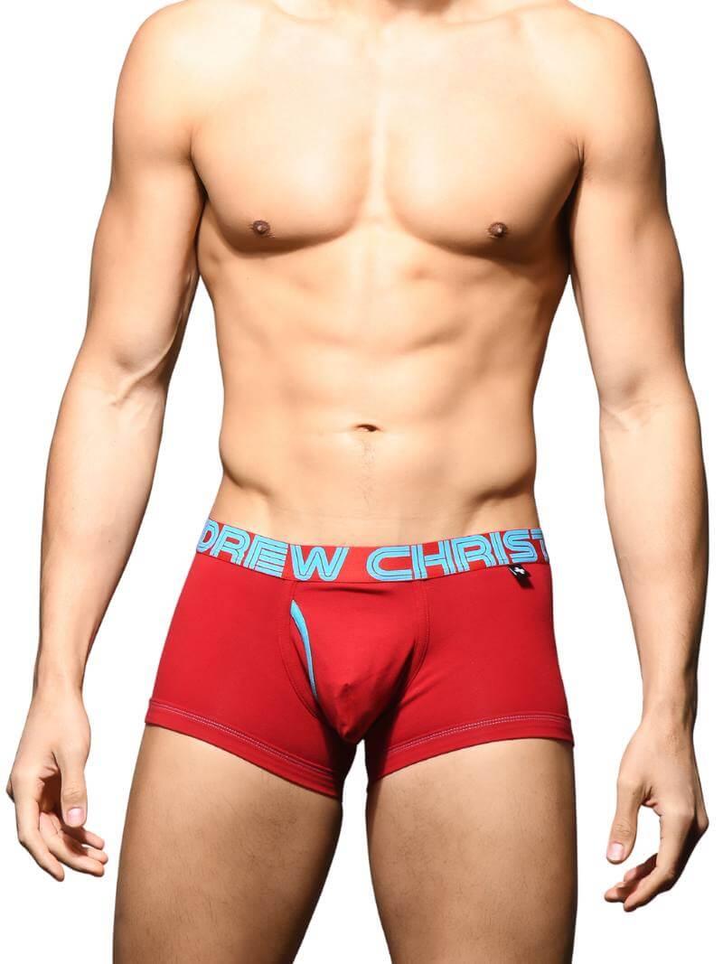 Andrew Christian Fly Cotton Boxer Trunk - SIZE SMALL