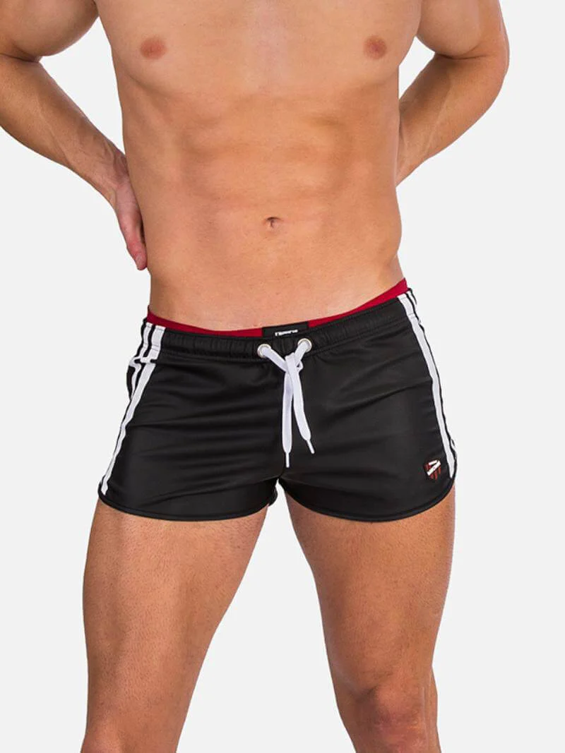 BARCODE Berlin Byron Leatherette Mini Short