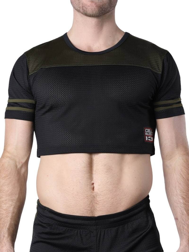 CellBlock13 Take Down Mesh T-Shirt: Breathable Mesh - SIZES LARGE & XL