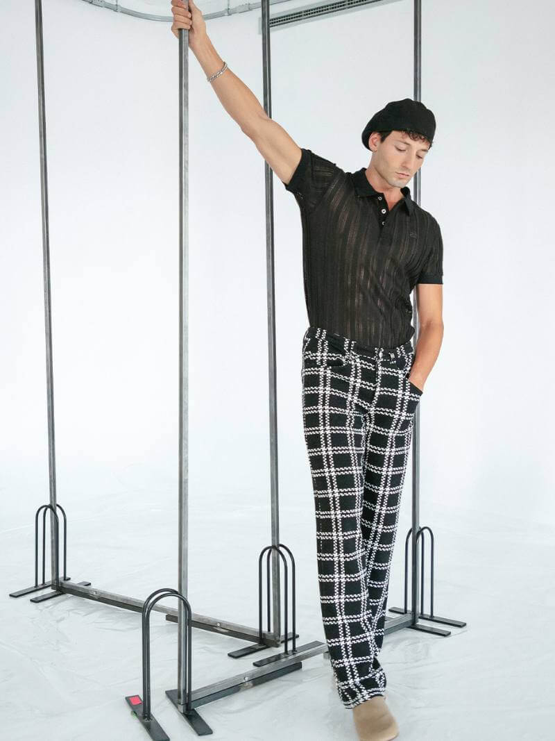 CODE 22 Cameron Plaid Pants - Image 2