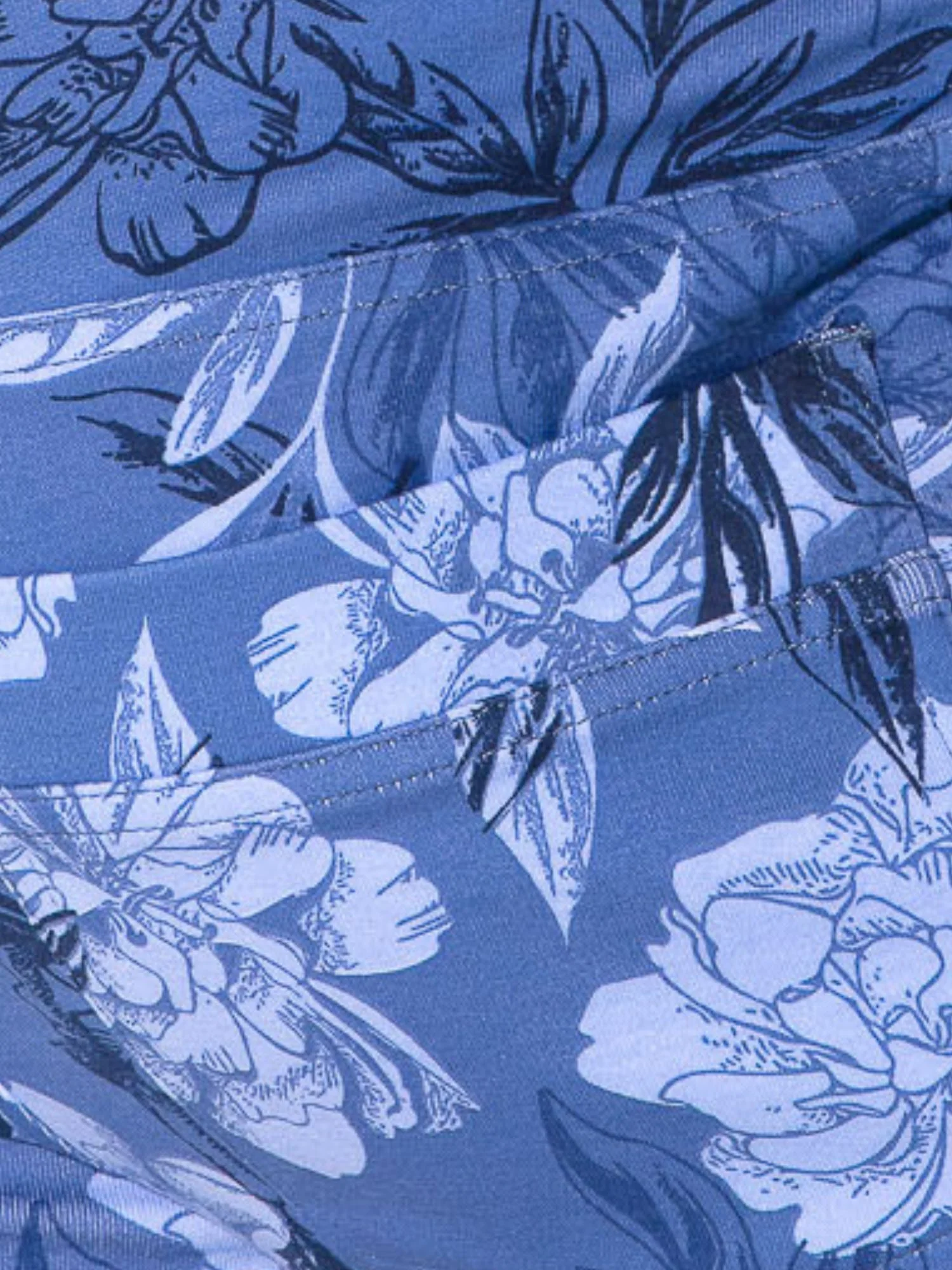CODE 22 Slim Fit Floral Shirt – Short Sleeve Button-Up Collared Men’s Summer Shirt - Image 9