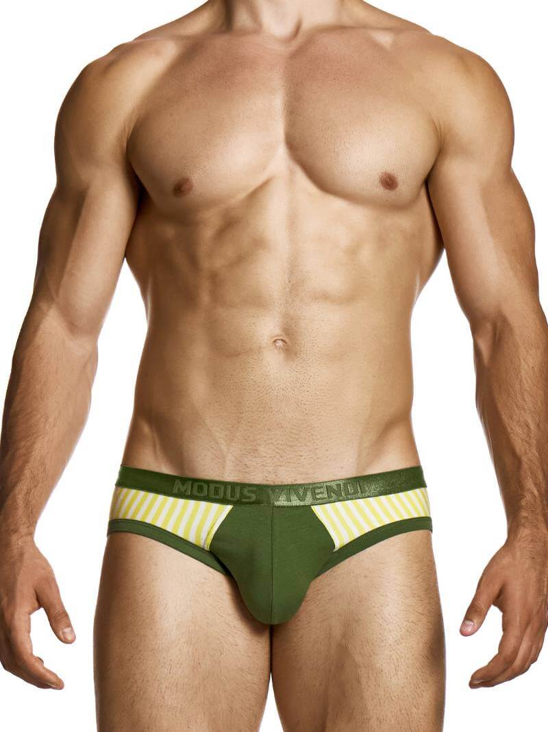 MODUS VIVENDI Army Striped Brief