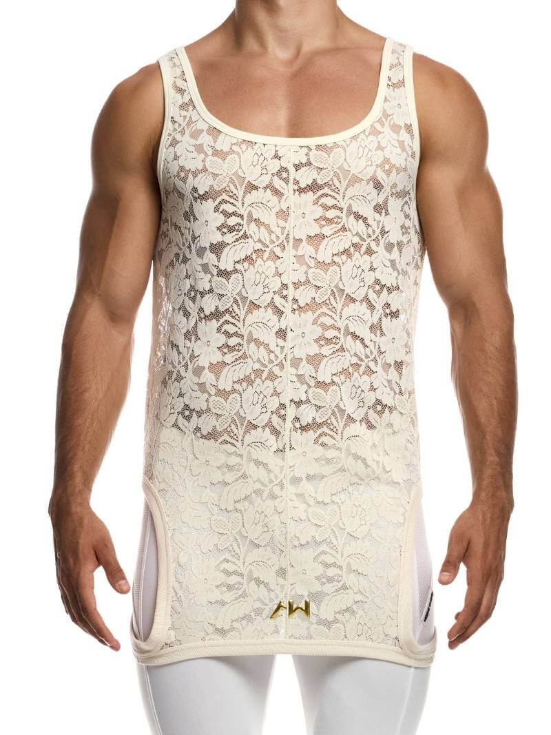 MODUS VIVENDI Floral Lace Tank Top