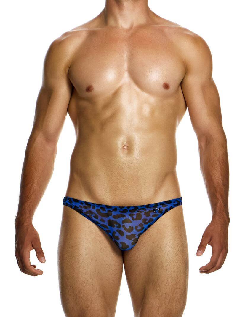 MODUS VIVENDI Leopard Low Cut Blue Brief
