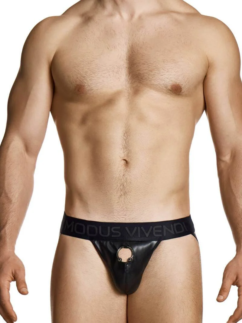 MODUS VIVENDI Prince Albert Leather Jockstrap