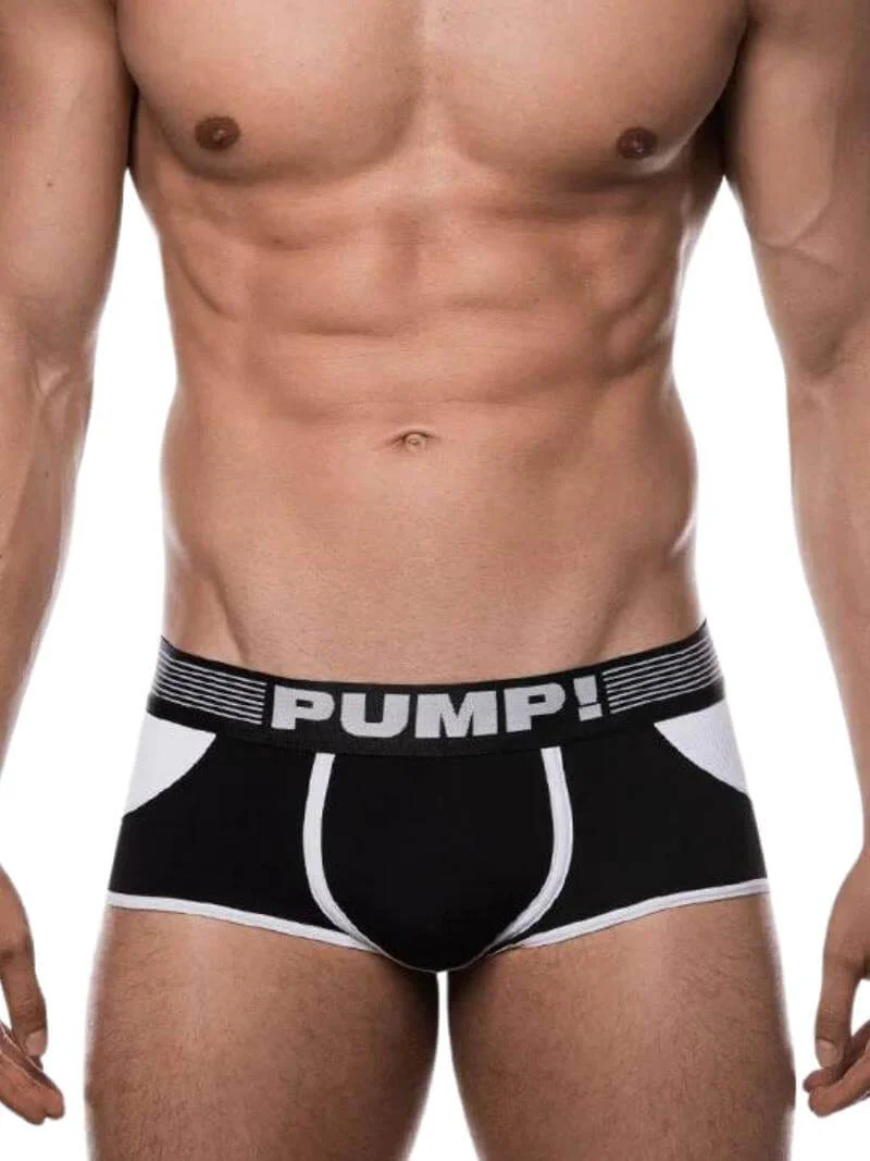 PUMP Underwear Access Open Back Trunk, Black - Image 2