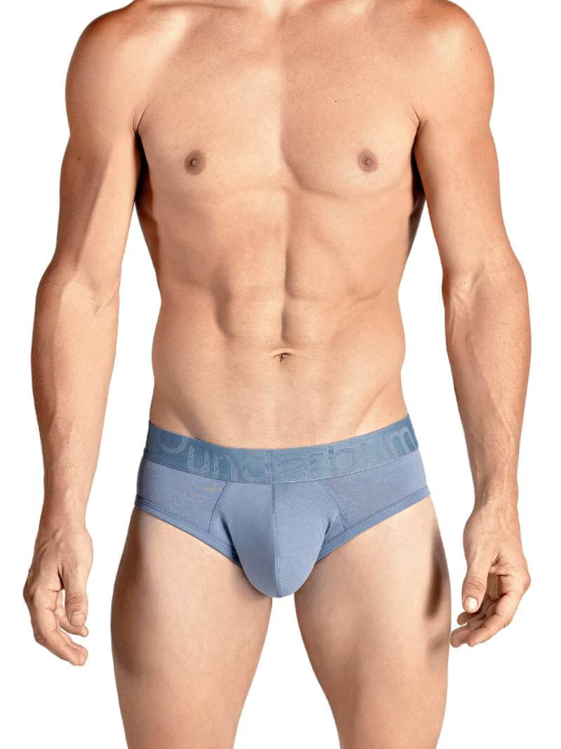 RounderBum Brief with Bum Reshaping Padding, Light Blue