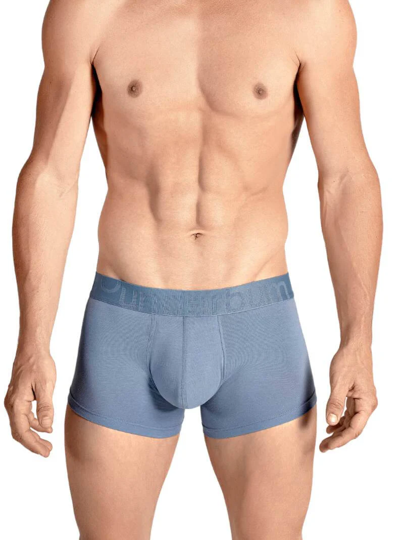 RounderBum Enhancing & Reshaping Trunk with Bum & Pouch Padding, Light Blue