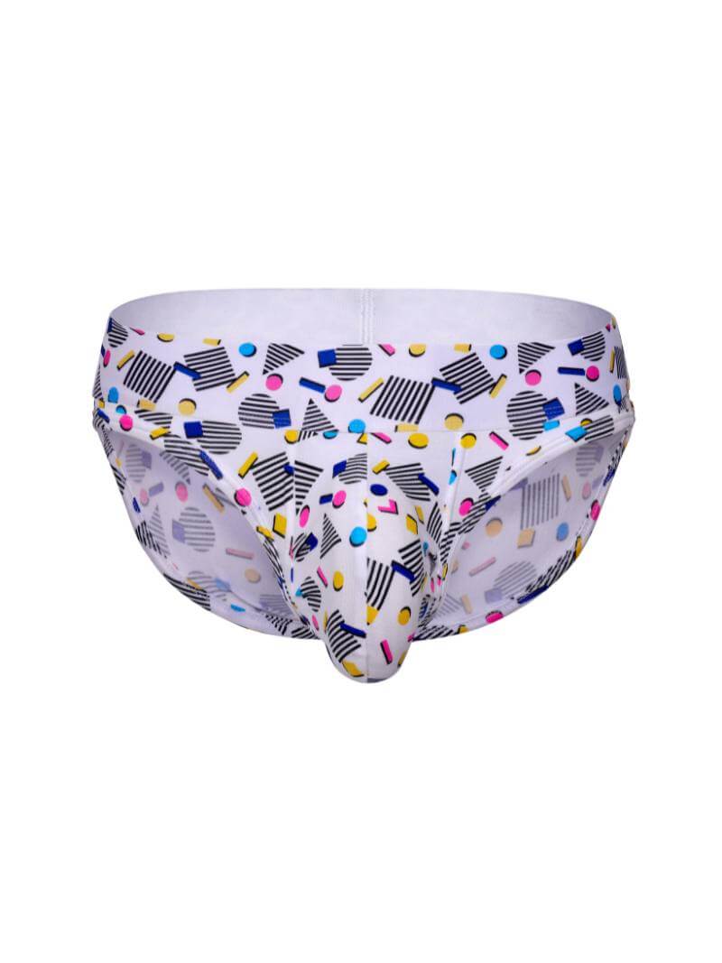 SUKREW Poppin Large Pouch Cotton Brief – Men's Enhancing Underwear