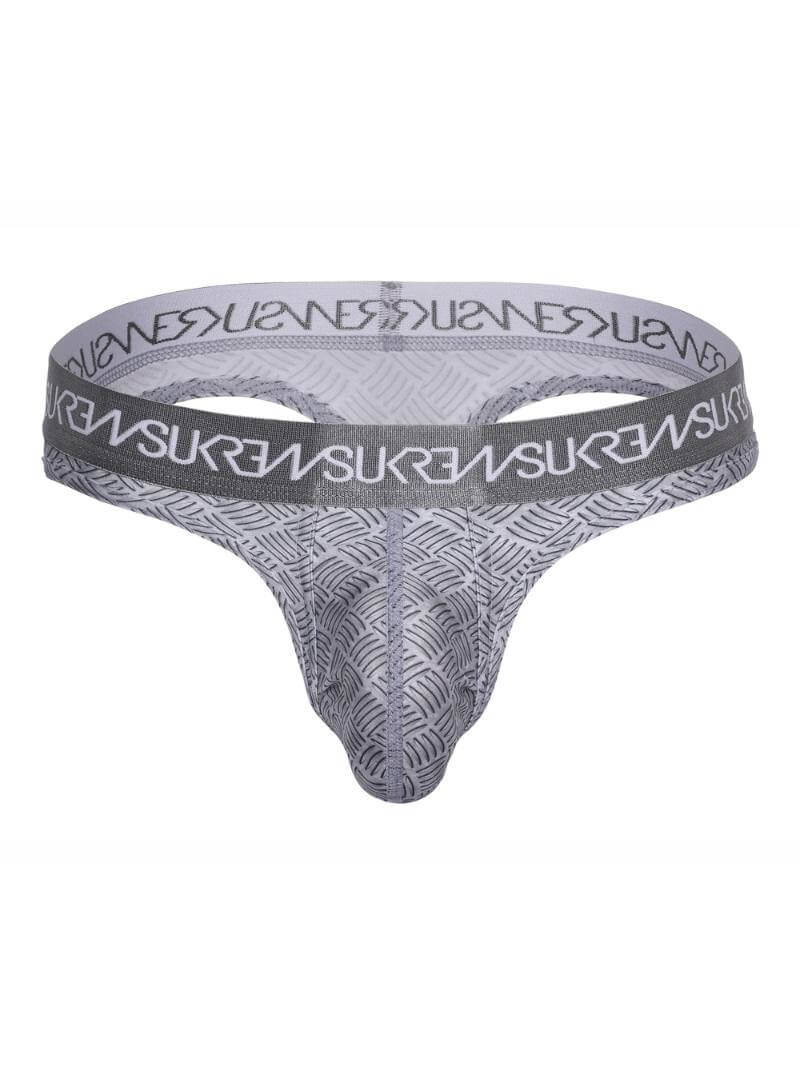SUKREW Industrial Classic Thong – Men's Enhancing Pouch Thong Underwear