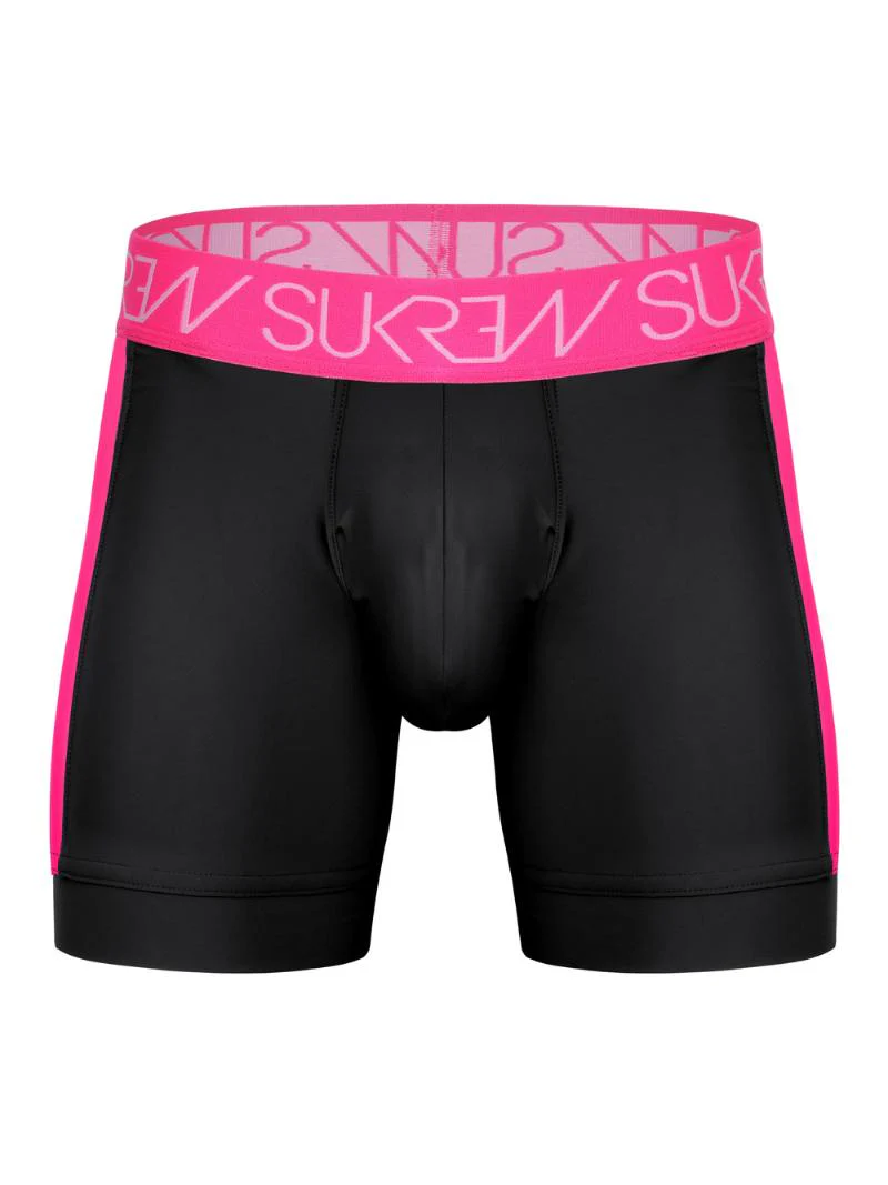 SUKREW Underground Boxer Brief with Large Pouch – Men's Enhancing Polyamide Underwear