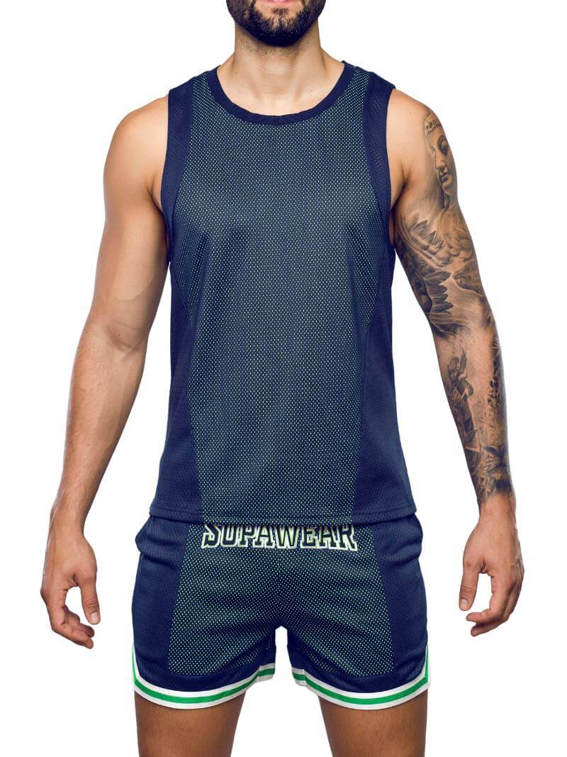 SUPAWEAR Swish Mesh Mid-Thigh Sports Shorts - Image 5