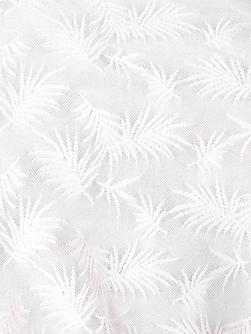 Timoteo Amalfi T-Shirt with Mesh Palm Leaf Pattern - Image 6
