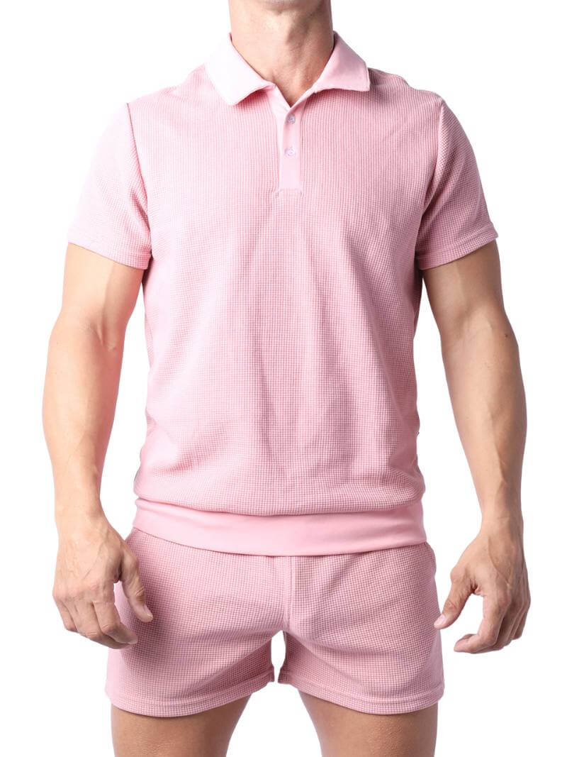 Timoteo Indio Polo Pink Shirt