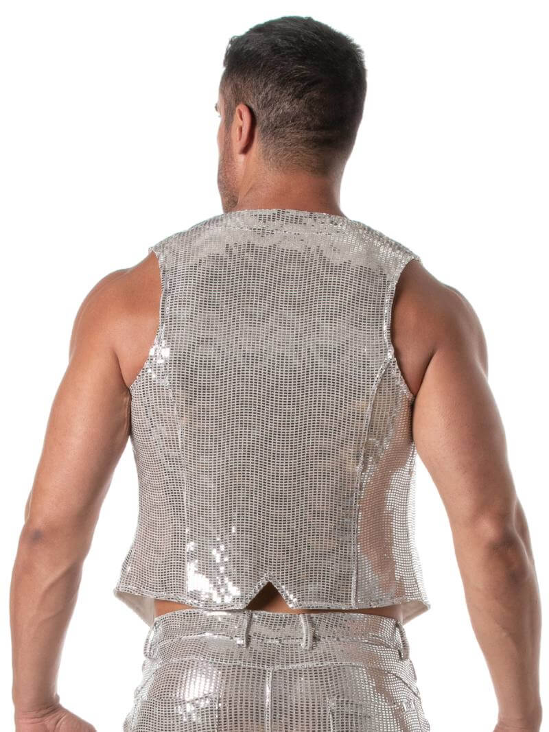 TOF Paris Glitter Chain Vest - Image 2