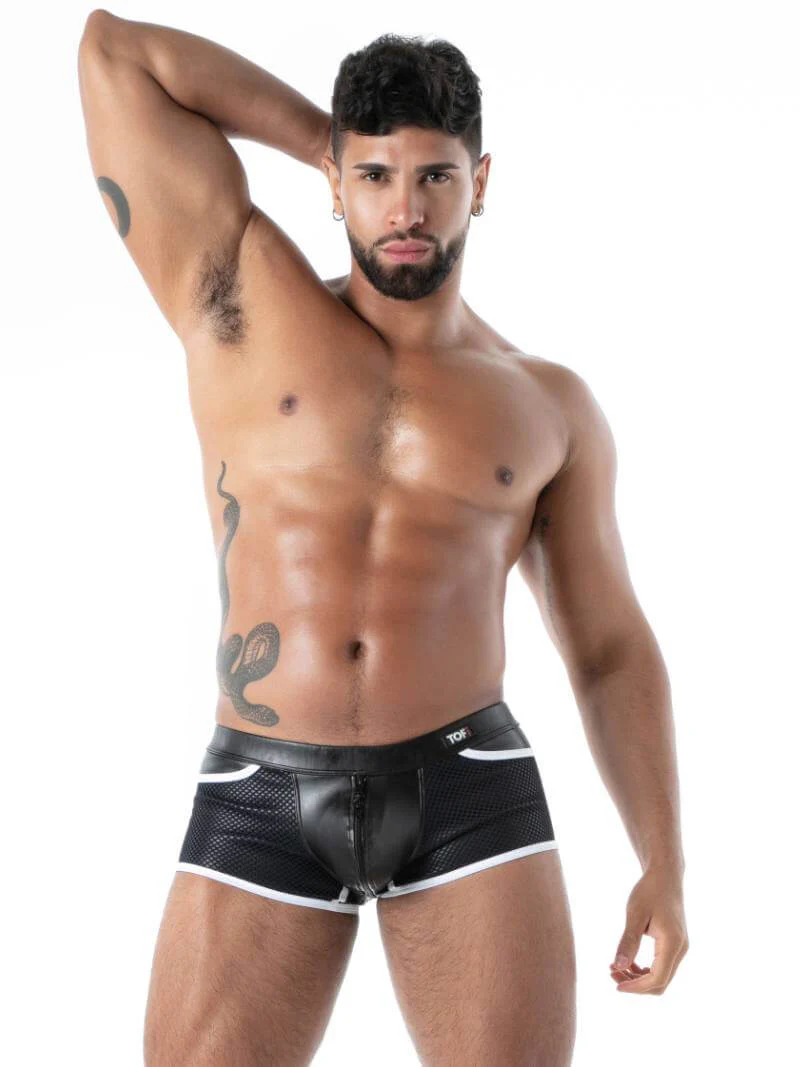 TOF Paris Kinky Full Zip Leather Trunk