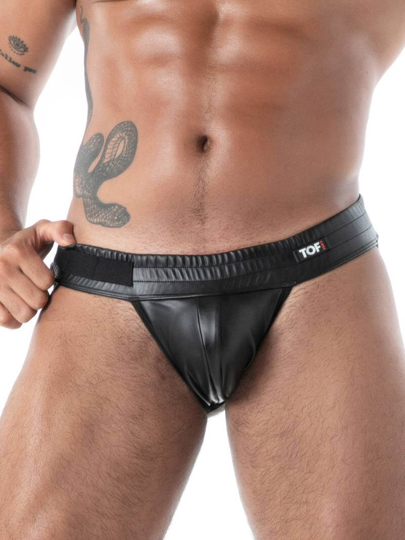 TOF Paris Kinky Leather Jockstrap